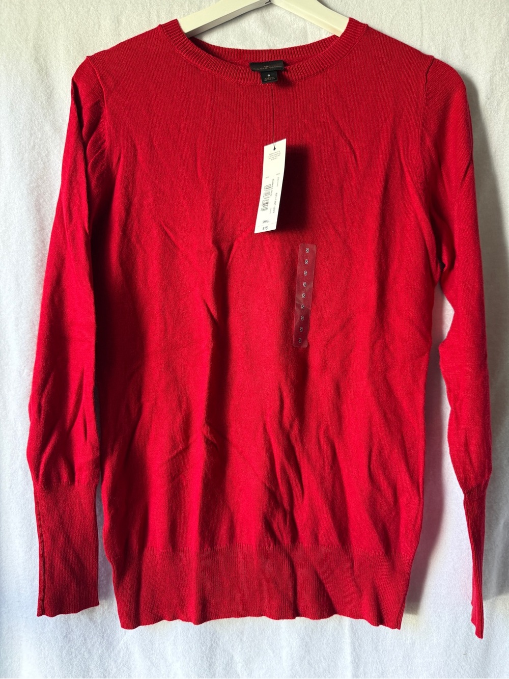 Soft Worthington Women’s Red Crewneck Sweater